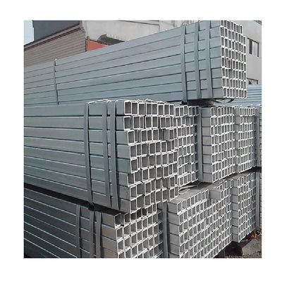Tubi quadrati di acciaio galvanizzato di calibro 16 non oliati 2x2 4x4 2.5x2.5 per sistemi di supporto strutturale