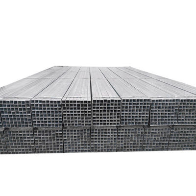 Tubi quadrati di acciaio galvanizzato di calibro 16 non oliati 2x2 4x4 2.5x2.5 per sistemi di supporto strutturale