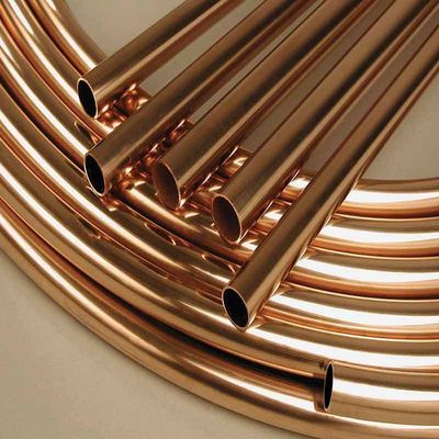 Superficie lucidata 99,9% AC Red Copper Pipe Coil tubo capillare per condizionatori d'aria Refrigeration 3mm 360mm