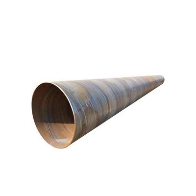 Decoiling tubo di tubo in acciaio al carbonio spirale leggera saldatura sezione cava supporto personalizzato saldata con forma di sezione rotonda