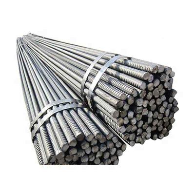 HRB335 Grade 10mm 14mm 16mm 32mm Barra retta Barra di acciaio deformata Barre di ferro per applicazioni versatili