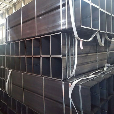 Tubo di acciaio quadrato senza cuciture Q235B 100*100 per applicazioni strutturali
