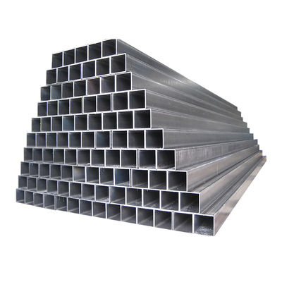 75x75 2 x 2 19x19 tubo quadrato di acciaio rosso ricoperto di caldo con in sospeso e fatturazione per peso teorico laminato a caldo