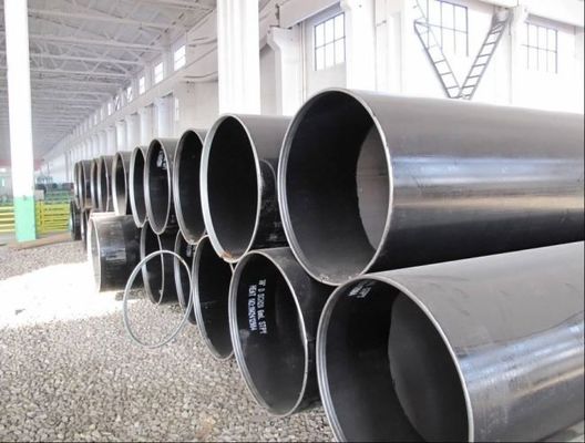 6m lunghezza tubo di ferro ERW leggermente oliato tubo di acciaio al carbonio per saldatura