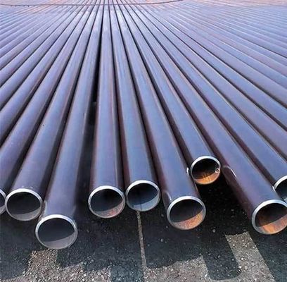 6m lunghezza tubo di ferro ERW leggermente oliato tubo di acciaio al carbonio per saldatura