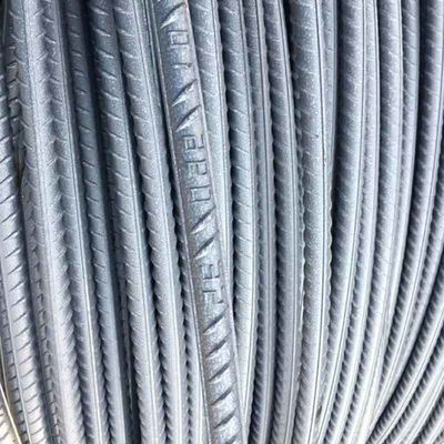 Armatura di acciaio deformato laminato a caldo BS449 B500b DIN488 6m 9m 18m a fini di rinforzo strutturale