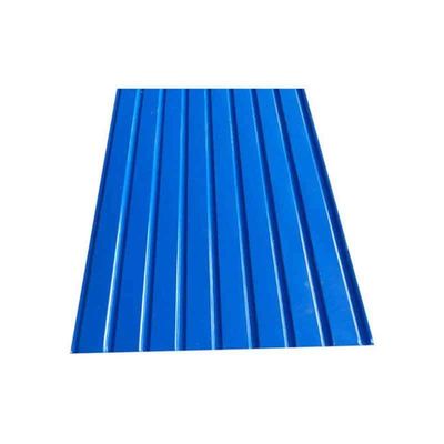 Fogli ondulati calibro 26 rivestimento di zinco alluminio 60g piastra di acciaio 600-12500mm per bobine Ppgl laminato a freddo certificato ISO9001
