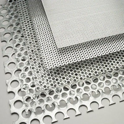 304 acciaio inossidabile lamiera micro perforata esagonale rotonda con lunghezza personalizzata e tecnica perforata