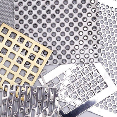 304 acciaio inossidabile lamiera micro perforata esagonale rotonda con lunghezza personalizzata e tecnica perforata
