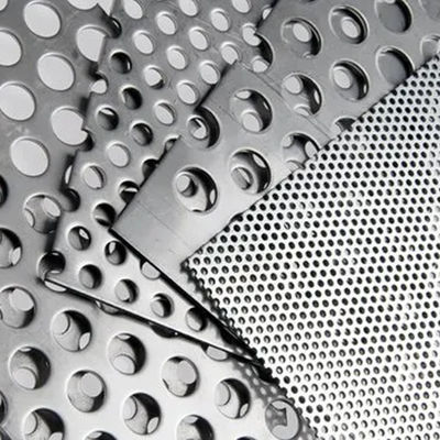 304 acciaio inossidabile lamiera micro perforata esagonale rotonda con lunghezza personalizzata e tecnica perforata