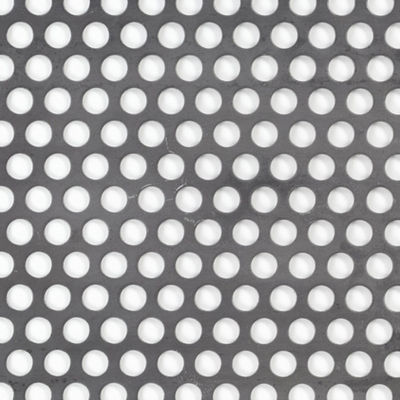 304 acciaio inossidabile lamiera micro perforata esagonale rotonda con lunghezza personalizzata e tecnica perforata