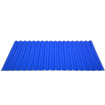 Colore personalizzato Colore Ral 1 mm 2 mm 4 x 8 piedi lamiere di copertura in acciaio ondulato galvanizzato per materiali da costruzione in metallo