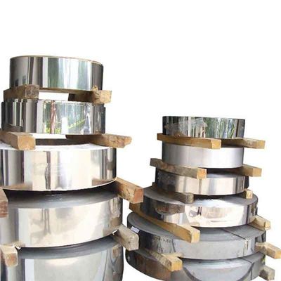 304 201 316 316L Strisce in acciaio inossidabile bobina di acciaio per decorazioni 0.1mm-0.5mm Spessore acciaio inossidabile