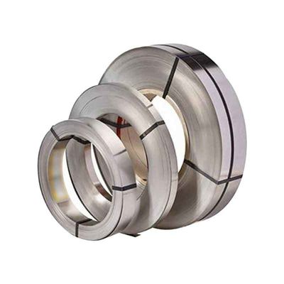 304 201 316 316L Strisce in acciaio inossidabile bobina di acciaio per decorazioni 0.1mm-0.5mm Spessore acciaio inossidabile