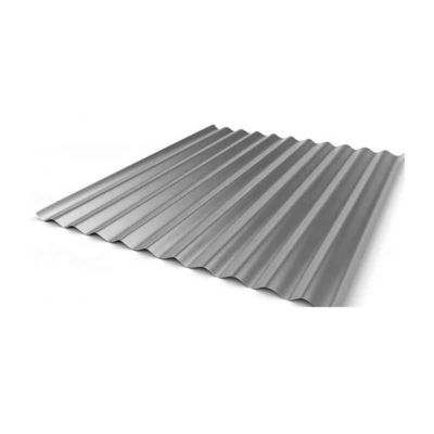 Piastra di copertura in acciaio ondulato rivestito galvanizzato Piastra di copertura rivestita in zinco per la costruzione di metallo Zic 30-150g Z10-Z29 Rivestimento