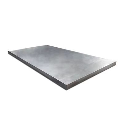 Piastra di acciaio al carbonio galvanizzato certificata ISO9001 per nave Q345 contenitore caldaia skin pass inclusa resistente alla corrosione