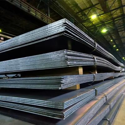 Acciaio resistente all'abrasione piastre di acciaio al carbonio laminate a caldo per caldaie da container per navi Leghe A36 S235 S275 S355 1075