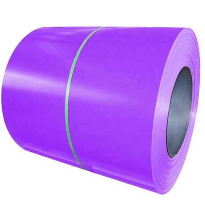 1251-1500mm Larghezza Contenitore Matte Acciaio PPGI PPGL Galvanizzato Color Coated Steel Coils per lunghezza e larghezza personalizzate