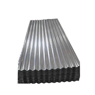 DX52D Z140 Z100 20 Gauge Galvanizzato PPGI Colore Tetti corrugati White Board Steel Tetti con standard ASTM