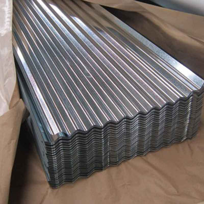 DX52D Z140 Z100 20 Gauge Galvanizzato PPGI Colore Tetti corrugati White Board Steel Tetti con standard ASTM