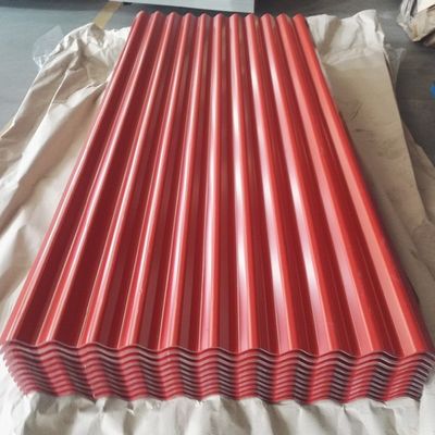 1400-1799mm Lunghezza 6m Ferro IBR Prezzi Foglio Colore Acciaio ondulato Foglio di tetto di acciaio Galvanizzare Zinc Aluminio PPGI Foglio di tetto metallico