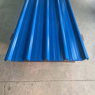 PPGI pannelli galvanizzati corrugati di lamiere di tetto in ferro zinco con servizio di lavorazione a foratura e colore personalizzato