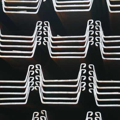 Servizio di taglio lamiera di acciaio laminata a caldo U Z tipo S355gp 400*100*10,5mm Sy295 Sy390 per fondazione stabile