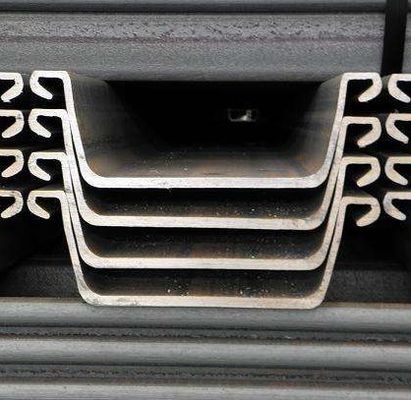 Servizio di taglio lamiera di acciaio laminata a caldo U Z tipo S355gp 400*100*10,5mm Sy295 Sy390 per fondazione stabile