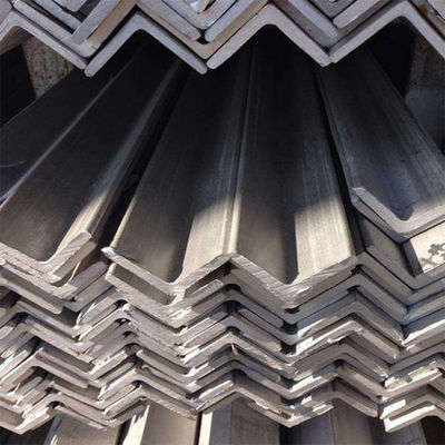 304 Stainless Bar 6m-12m Lunghezza Buona lavorabilità Hot Dip Galvanizzato L Angolo Ferro Acciaio Bar con buco per la costruzione