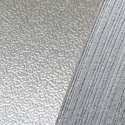 Finitura superficiale in acciaio inossidabile, piastra a scacchi decorativa con standard ASTM e tecnica di laminatura a caldo/rigida