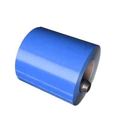 ASTM JIS 201 202 304L 316L 914L 2507 Acciaio blu Ferro e acciaio Ral 5016 Color Coated Prepainted PPGI Galvalume Steel Coils