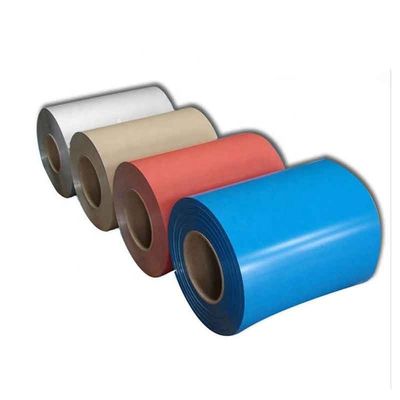 ASTM JIS 201 202 304L 316L 914L 2507 Acciaio blu Ferro e acciaio Ral 5016 Color Coated Prepainted PPGI Galvalume Steel Coils