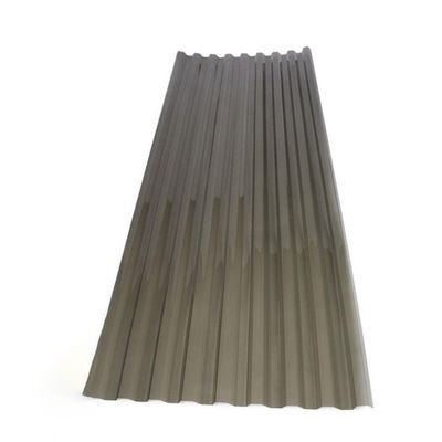 Spessore 0,12-0,30MM Z100 Rivestito Piastra di tetto ondulato Piastra di tetto metallico Zinc Coil di acciaio galvanizzato PPGI/GI Decoiling