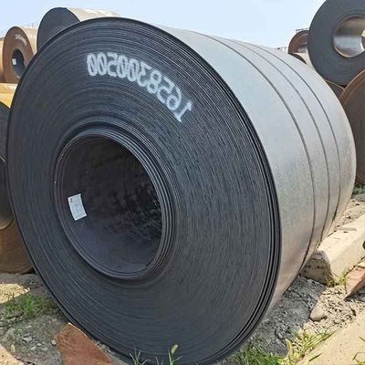 Spessore personalizzato standard ASTM Q235B laminato a caldo A572gr65 C1022 Q345 5mm 10mm 15mm bobina di acciaio al carbonio mite per la costruzione