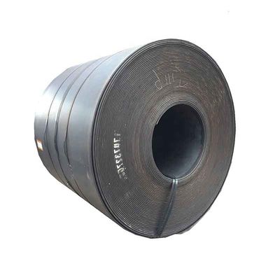 Spessore personalizzato standard ASTM Q235B laminato a caldo A572gr65 C1022 Q345 5mm 10mm 15mm bobina di acciaio al carbonio mite per la costruzione