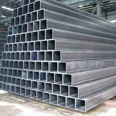 Tubi senza cuciture sezione 75x35 di acciaio al carbonio tubi quadrati piegatura con servizio di lavorazione laminato a caldo