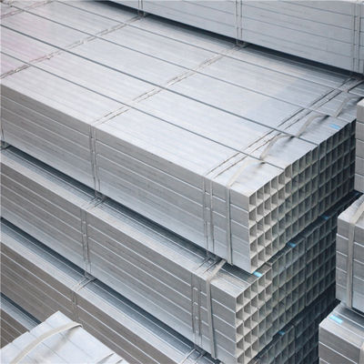 Acciaio galvanizzato SHS 500x500 400*400mm 32x32 2x2 tubo di acciaio quadrato 20mm Lunghezza 12M per una costruzione forte e durevole