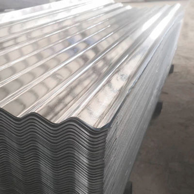 resistenza Piastra di acciaio Zinco Galvanizzato DX51D DX52D 20 calibro lamiera di copertura metallica ondulata per Custom lamiera di copertura ondulata