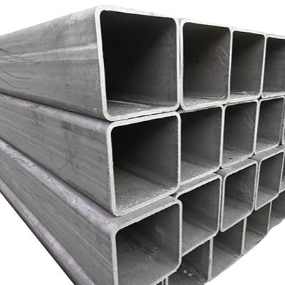 Non-alloy ASTM A50 1*1inch 40x60 GI tubi quadrati di acciaio 20x20x2 100x100 tubi quadrati di acciaio al carbonio con certificato ISO9001