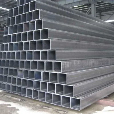 250x250 150x150 100x100x5 40x40 Tubo quadrato in acciaio senza cuciture per la macchina fatturata dal peso teorico Forma di sezione quadrata
