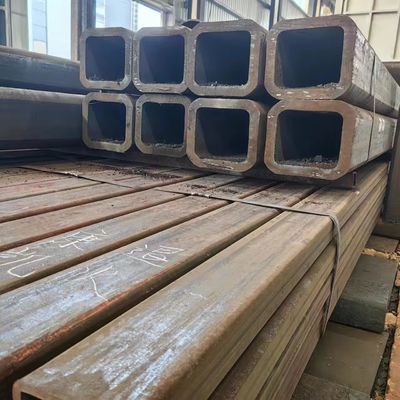Struttura di carbonio Mild 24 Inch 50*50 Acciaio Pipa Quadrata St37 Acciaio Pipa rettangolare Tubo Nero Pipa Quadrata Superficie liscia