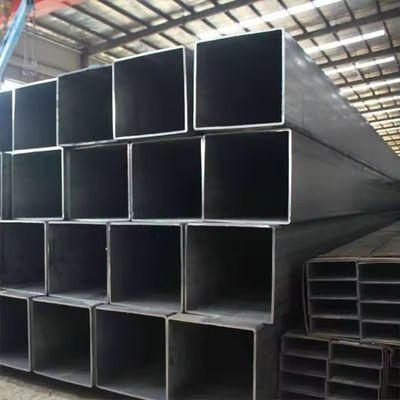 Forza 12x12 Schedule 40 Tubo di acciaio quadrato e rettangolare nero per spessore personalizzabile Q195/Q235/Q345/SS400