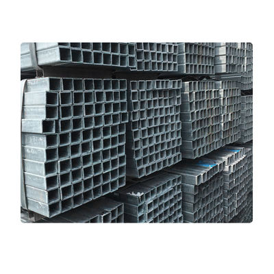 ASTM A106 A36 A53 BS Shs Quadrato Galvanizzato Erw Strutturale rettangolare tubo di acciaio con tolleranza ± 1% e campione fornito