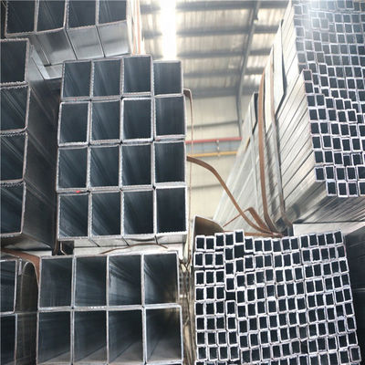 ASTM A106 A36 A53 BS Shs Quadrato Galvanizzato Erw Strutturale rettangolare tubo di acciaio con tolleranza ± 1% e campione fornito