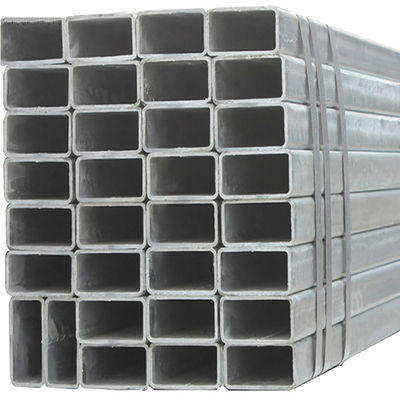 25x50 50x50 20 AISI1020 JISS20C/S22C tubo quadrato di carbonio rettangolare cavo tubo di acciaio con spessore personalizzabile