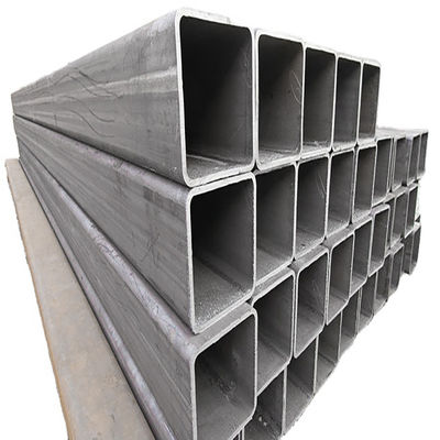 25x50 50x50 20 AISI1020 JISS20C/S22C tubo quadrato di carbonio rettangolare cavo tubo di acciaio con spessore personalizzabile