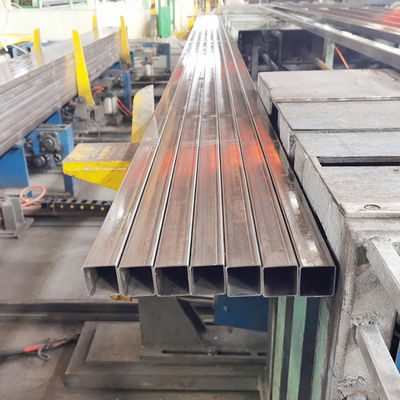 25x50 50x50 20 AISI1020 JISS20C/S22C tubo quadrato di carbonio rettangolare cavo tubo di acciaio con spessore personalizzabile