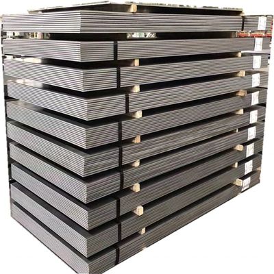 Piastra di acciaio strutturale a basso tenore di carbonio Q235/Q235B/Q345/Q345B/Q195/St37/St42/St37-2/St35.4/St52.4/St35 laminata a caldo per saldatura
