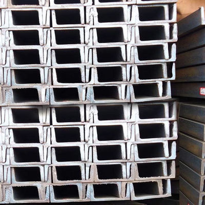 Q235/Q345 Materiale e struttura robusta Canale in acciaio galvanizzato a caldo per la struttura in acciaio per cavi