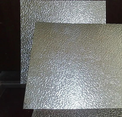 Elegant texture Duplex Stainless Steel Embossed Sheets per design d'interni personalizzato Serie 200/400 Larghezza personalizzata